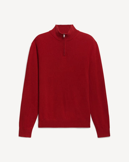 Hilles Quarter-Zip Sweater in Cashmere
