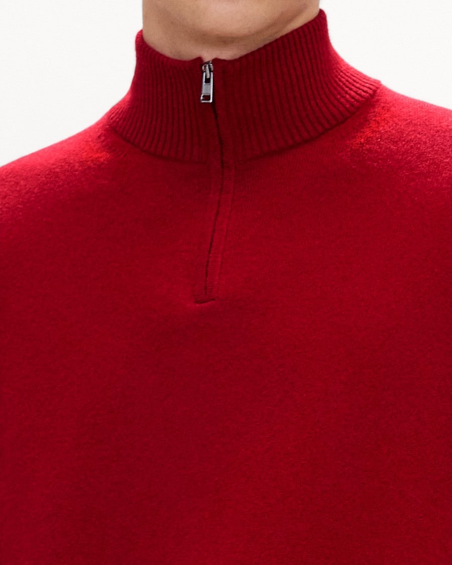 Hilles Quarter-Zip Sweater in Cashmere