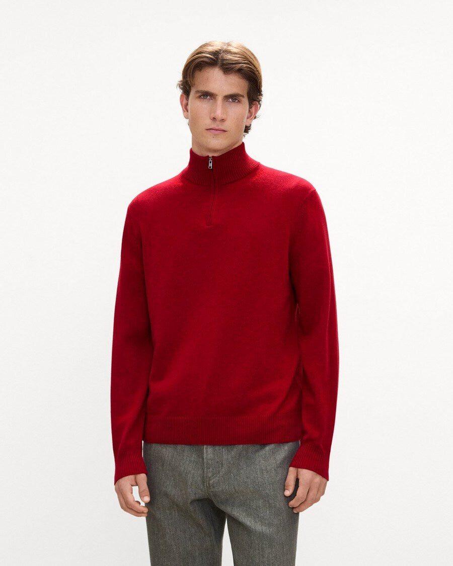 Hilles Quarter-Zip Sweater in Cashmere