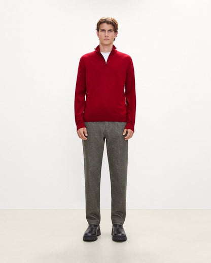 Hilles Quarter-Zip Sweater in Cashmere