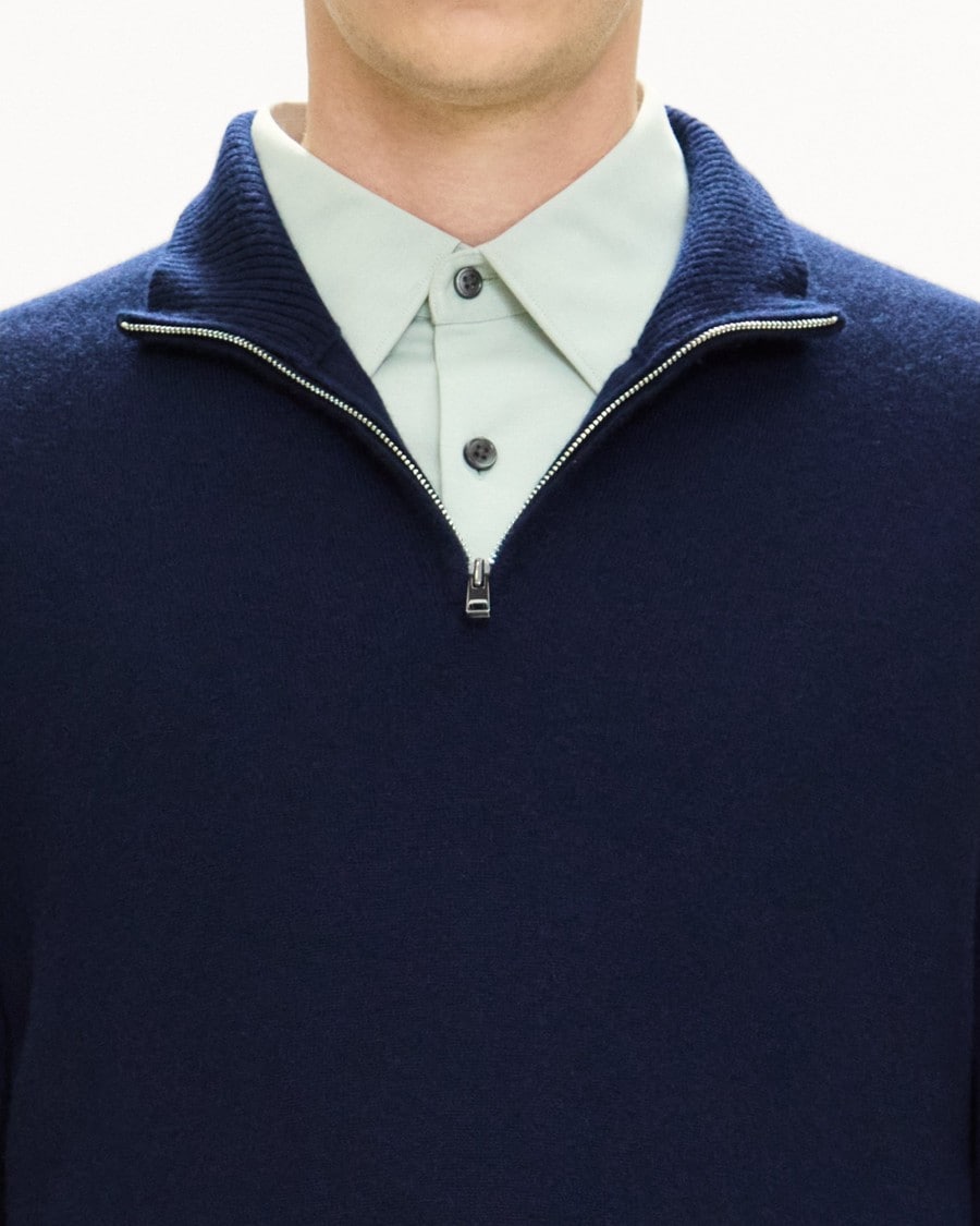 Hilles Quarter-Zip Sweater in Cashmere