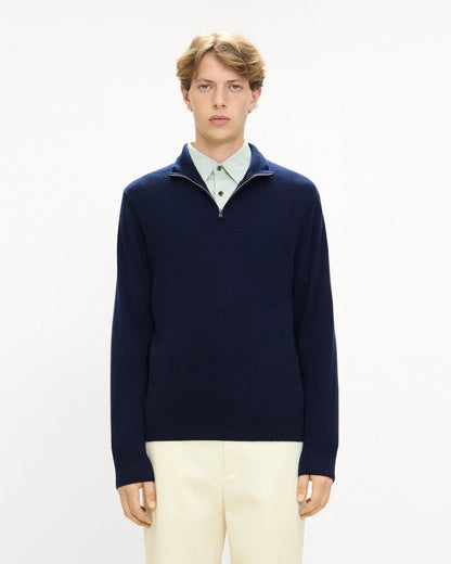 Hilles Quarter-Zip Sweater in Cashmere