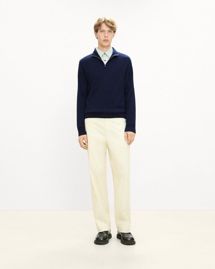 Hilles Quarter-Zip Sweater in Cashmere