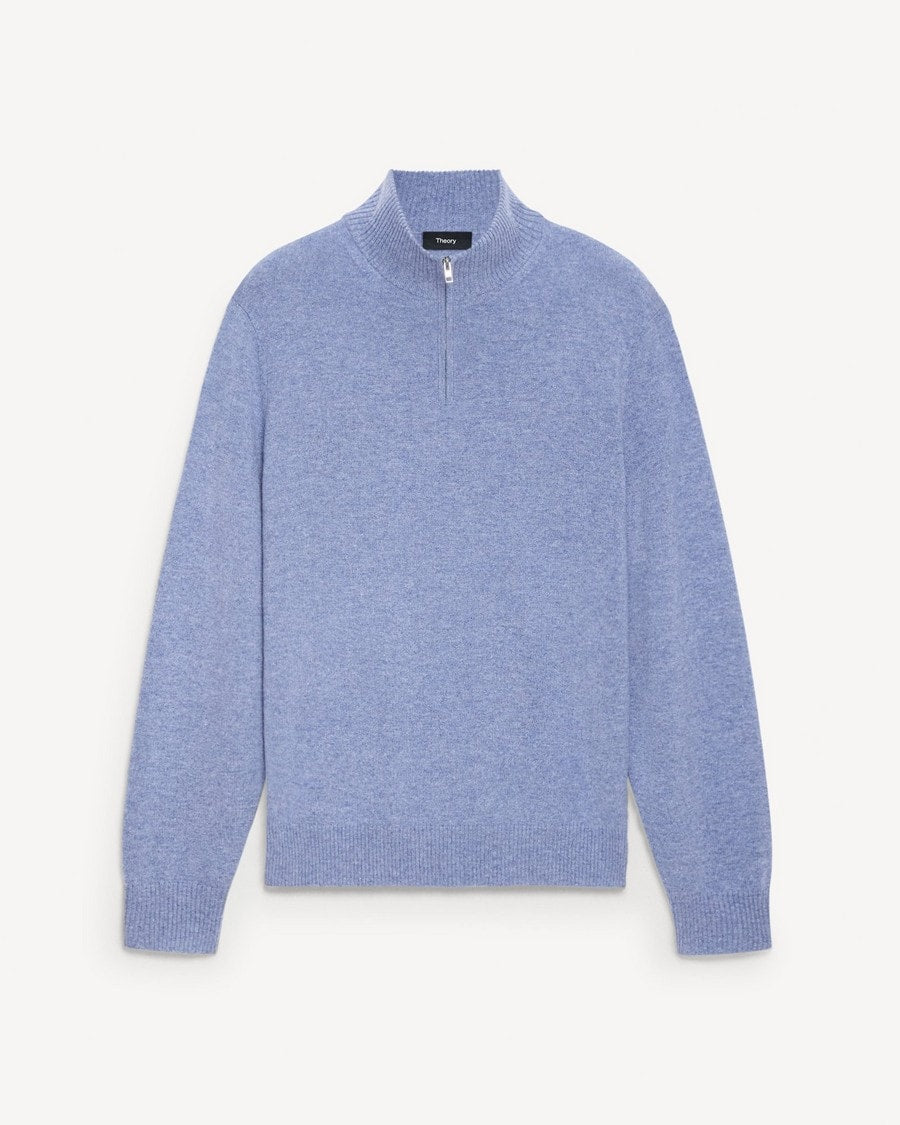 Hilles Quarter-Zip Sweater in Cashmere