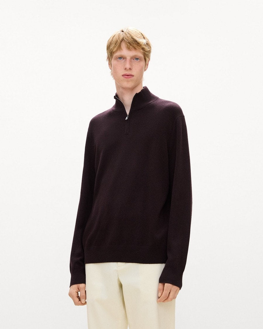 Hilles Quarter-Zip Sweater in Cashmere