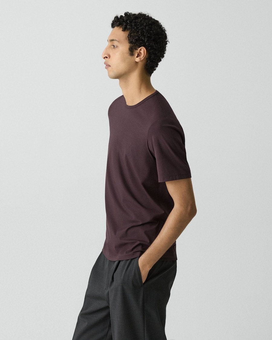 Crewneck Tee in Perform Jersey