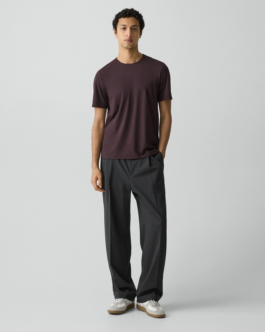 Crewneck Tee in Perform Jersey