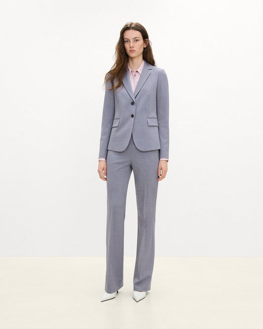 Carissa Blazer in Wool Gabardine