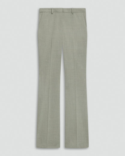 Flared Pant, 29'' in Wool Gabardine