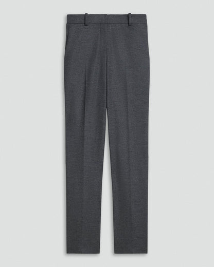 Slim Leg Pant in Wool-Blend Knit