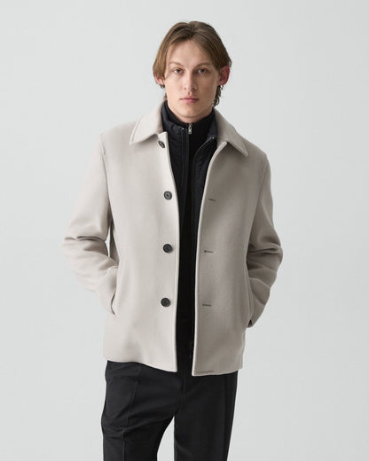 Peacoat in Plush Melton