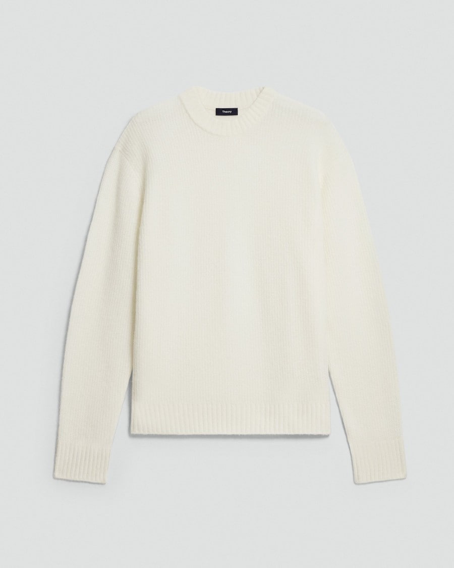 Relaxed Crewneck Sweater in Astor Wool