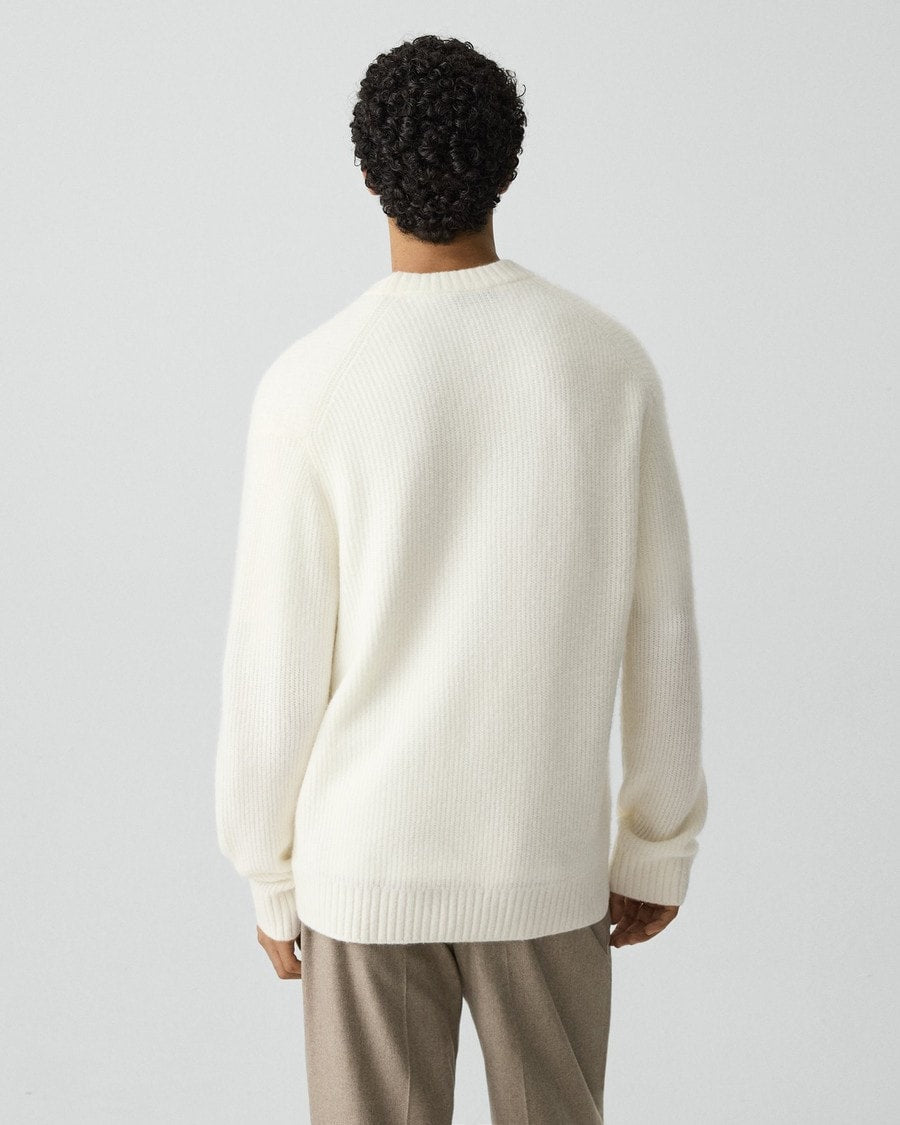 Relaxed Crewneck Sweater in Astor Wool