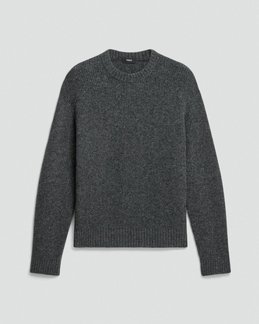 Relaxed Crewneck Sweater in Astor Wool