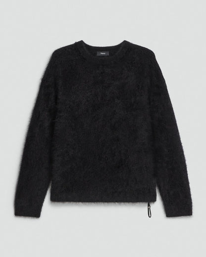 Drawstring Sweatshirt in Airy Cashmere