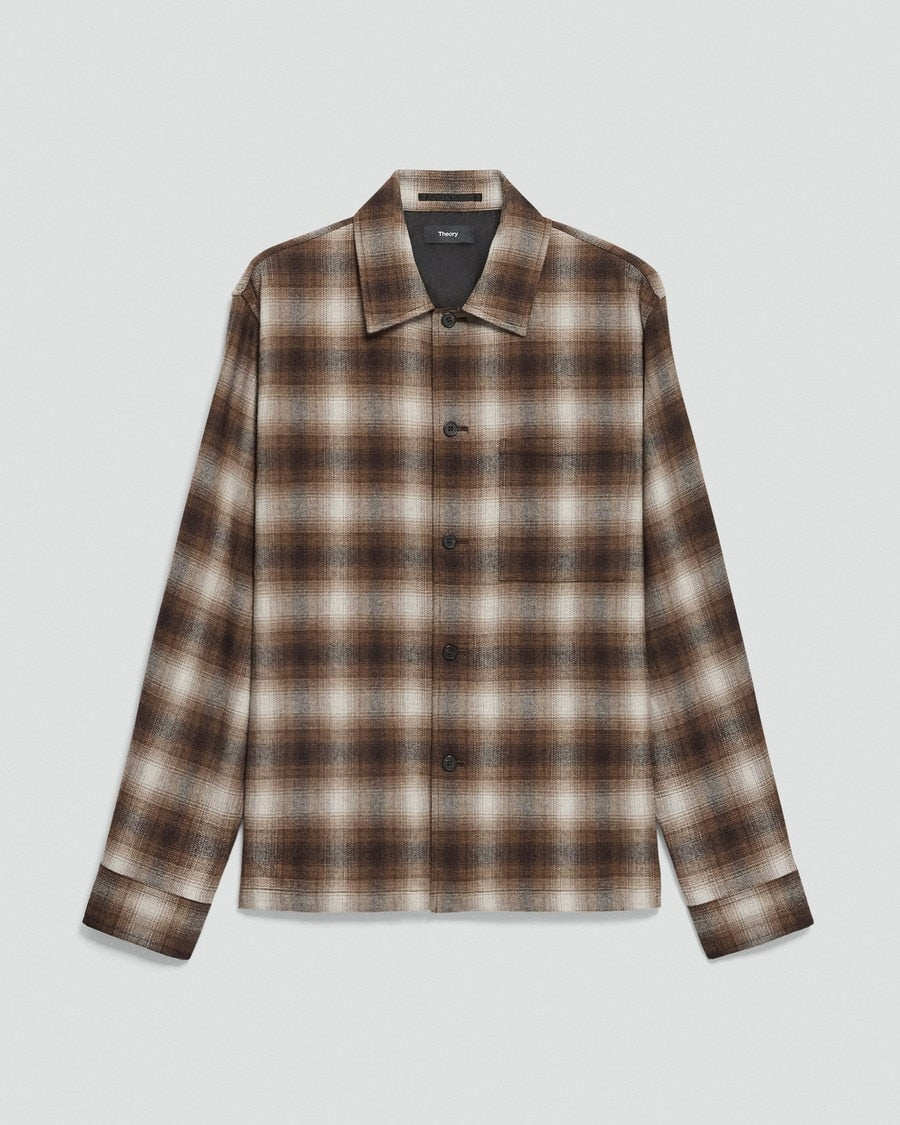 Button-Up Shirt in Jesi Wool
