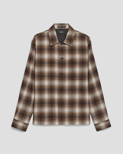 Button-Up Shirt in Jesi Wool