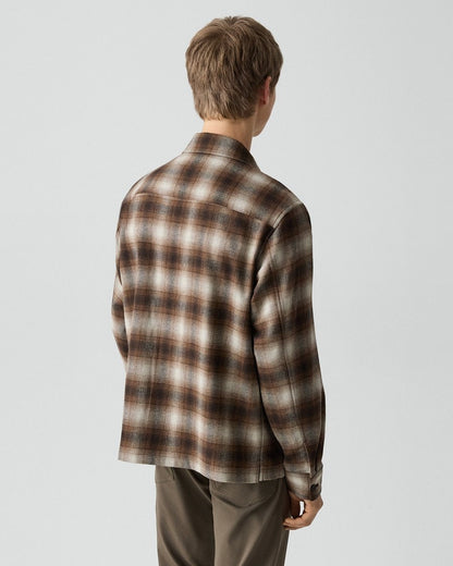 Button-Up Shirt in Jesi Wool