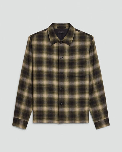 Button-Up Shirt in Jesi Wool