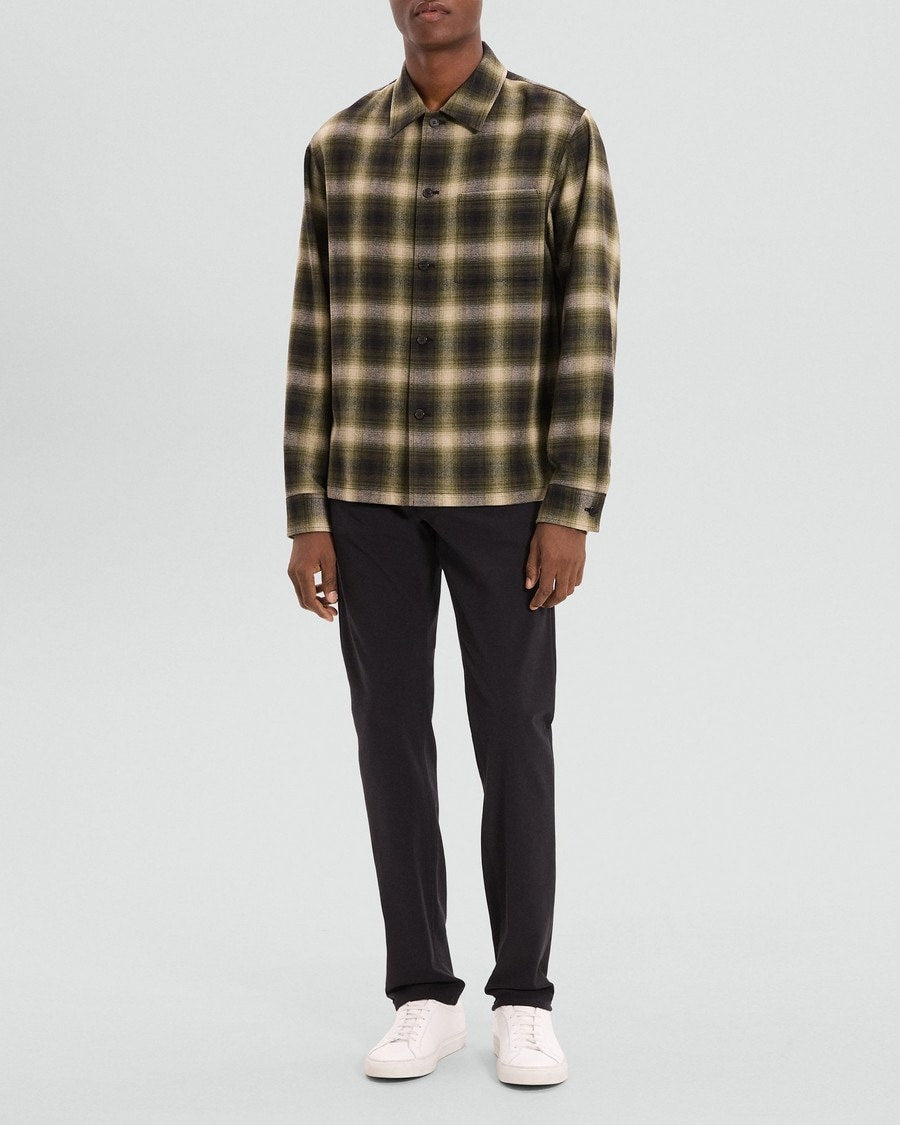 Button-Up Shirt in Jesi Wool