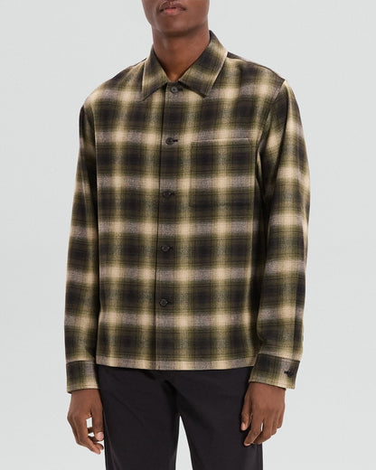 Button-Up Shirt in Jesi Wool