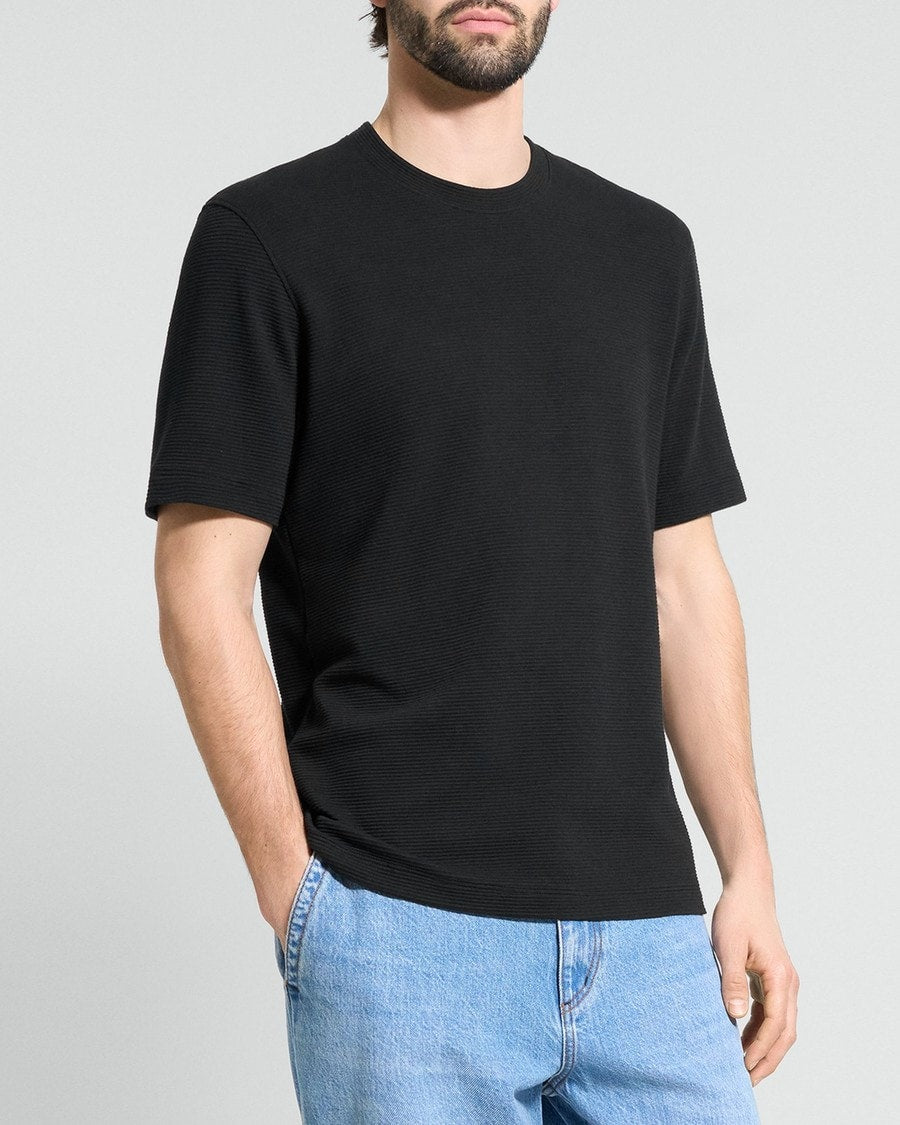 Delroy Tee in Studio Knit Jacquard