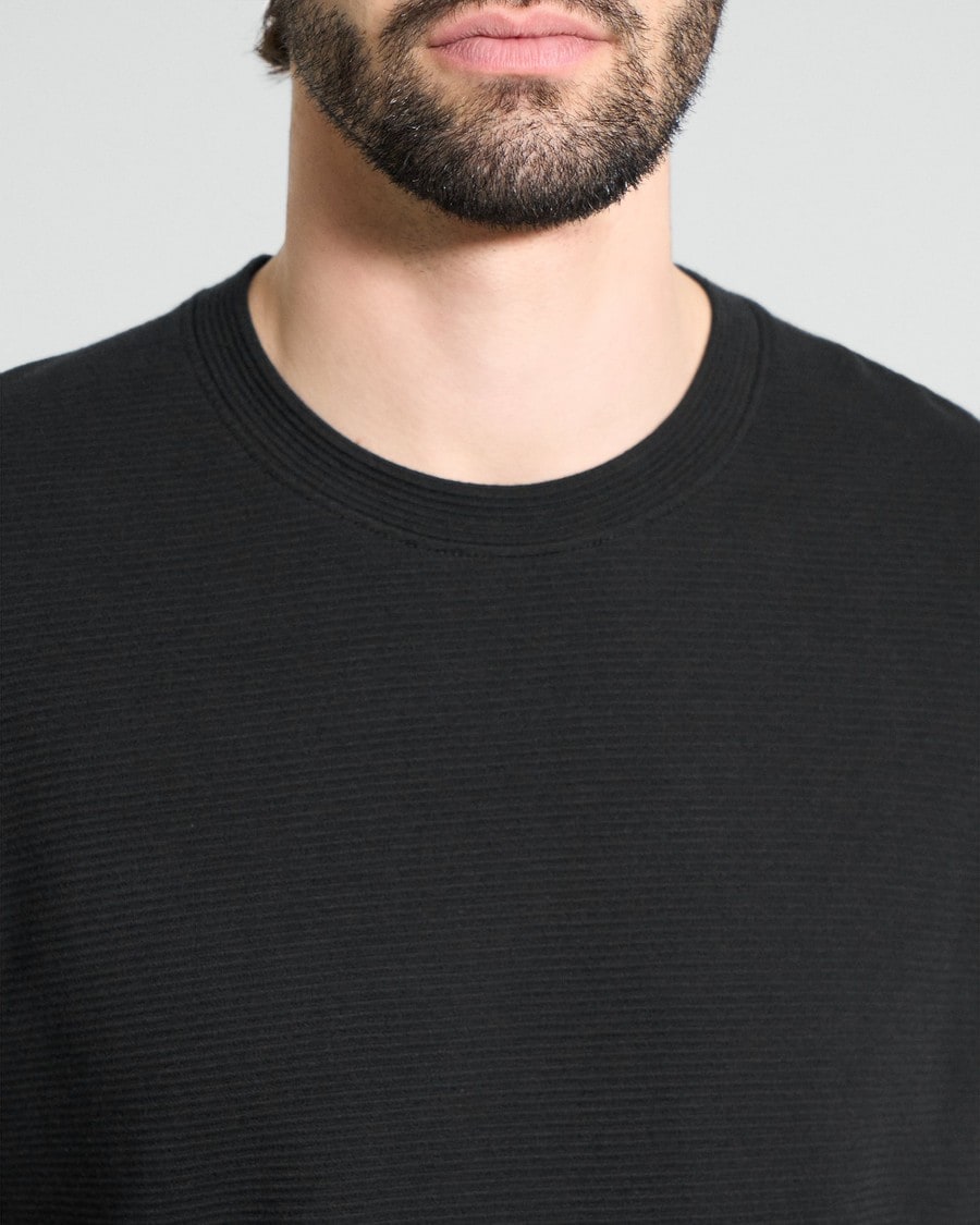 Delroy Tee in Studio Knit Jacquard