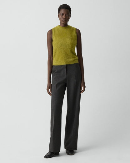 Classic Straight Pant in Knit Ponte