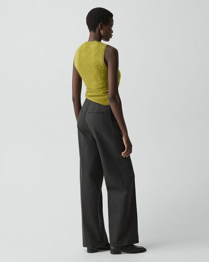 Classic Straight Pant in Knit Ponte