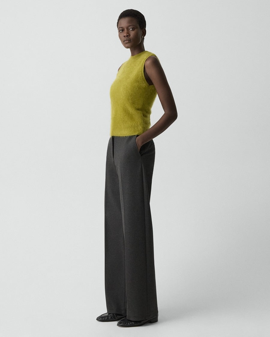 Classic Straight Pant in Knit Ponte