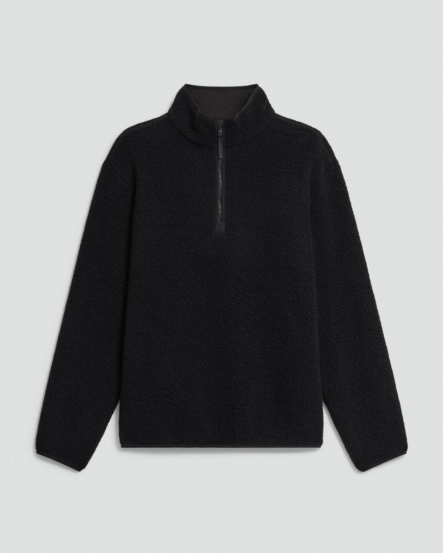Quarter-Zip Sweatshirt in Dynamic Wool