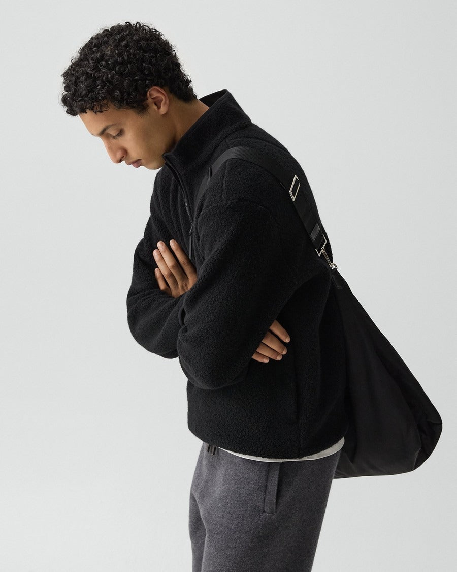 Quarter-Zip Sweatshirt in Dynamic Wool