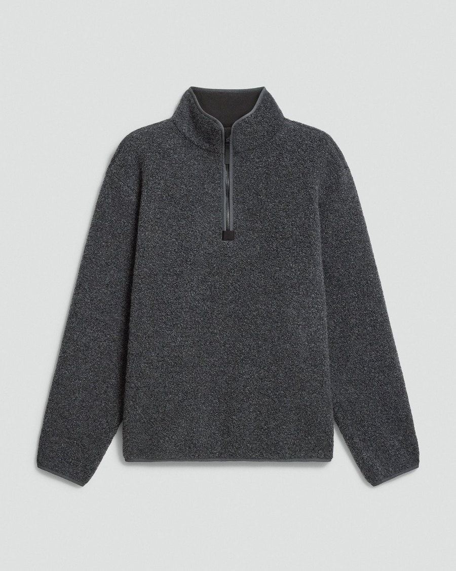 Quarter-Zip Sweatshirt in Dynamic Wool
