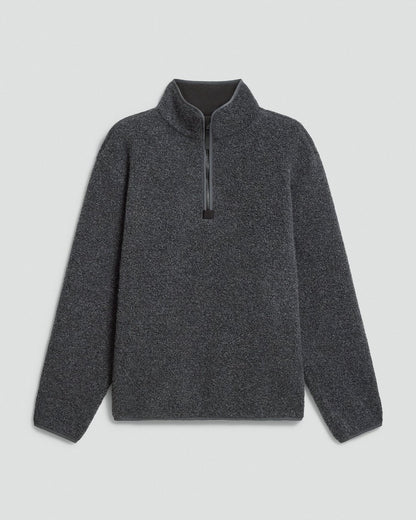 Quarter-Zip Sweatshirt in Dynamic Wool