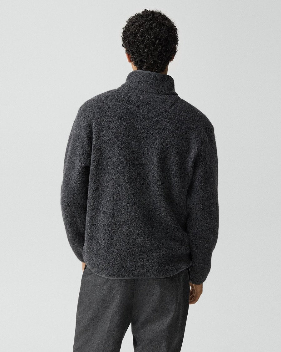 Quarter-Zip Sweatshirt in Dynamic Wool