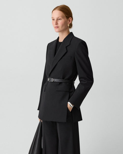 Vented Blazer in Good Wool