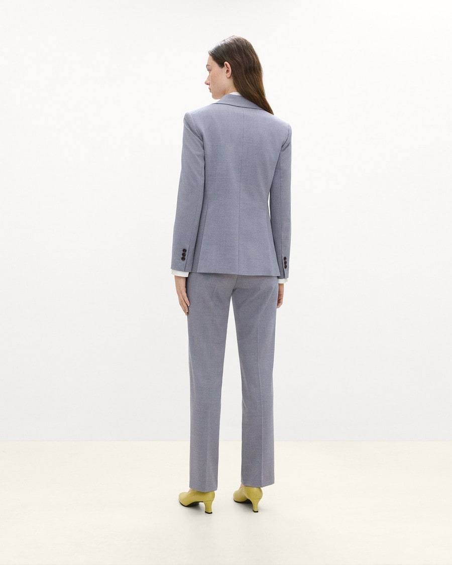 Lynnia Blazer in Wool Gabardine
