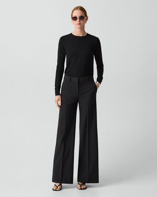 Fluid Flare Pant, 30'' in Good Wool