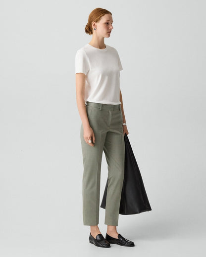 Treeca Pant in Wool Gabardine