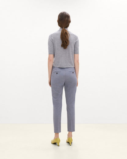 Treeca Pant in Wool Gabardine
