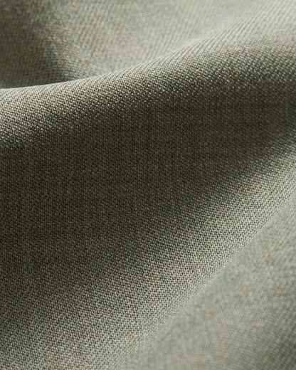 Sleeveless Fitted Dress in Wool Gabardine
