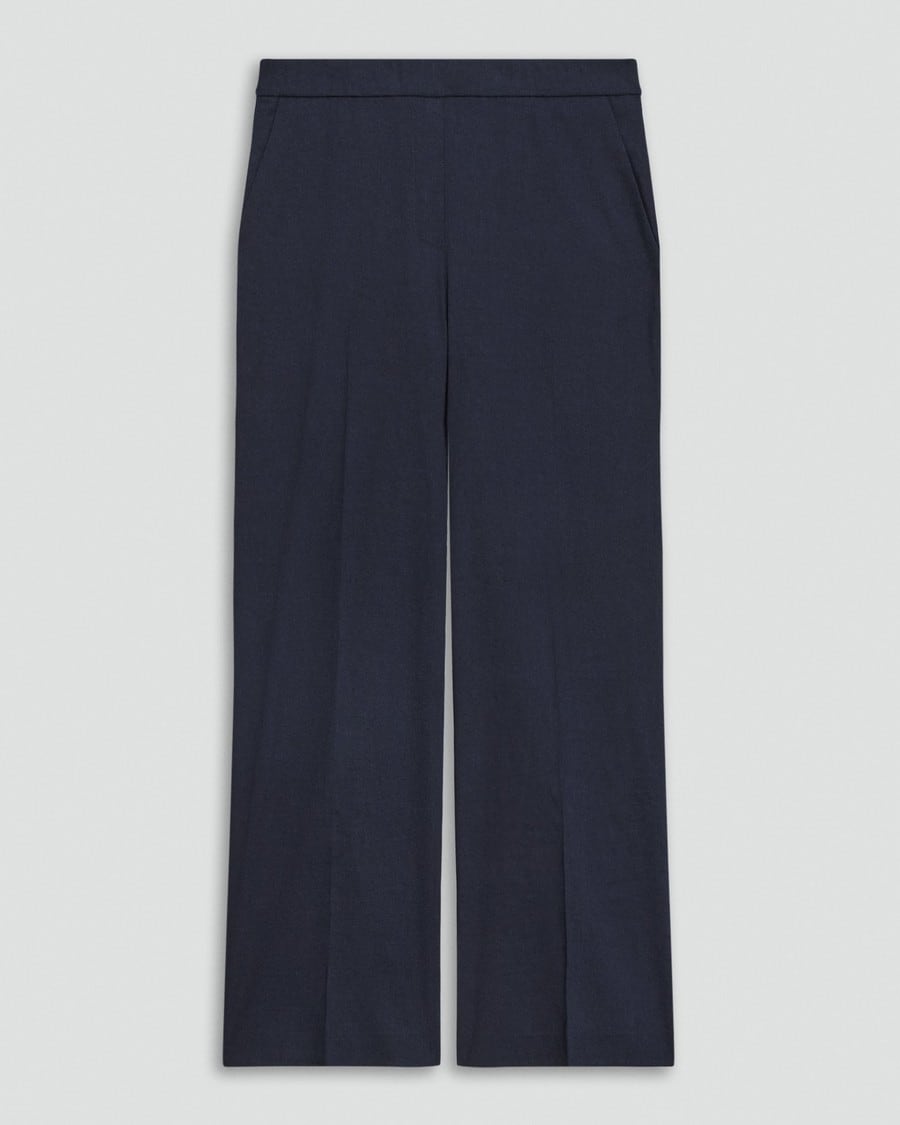 Classic Straight Pull-On Pant in Good Linen