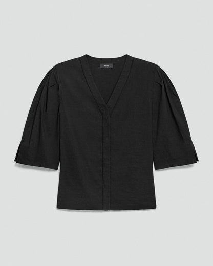 Button-Up Top in Good Linen