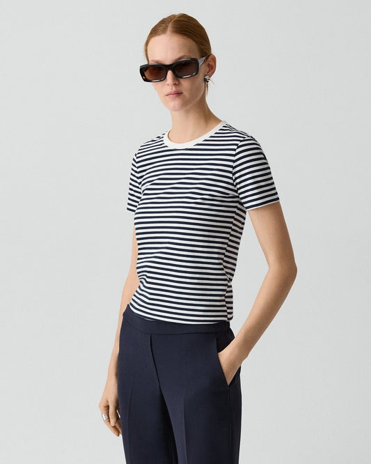 Easy Tee in Jersey Stripe