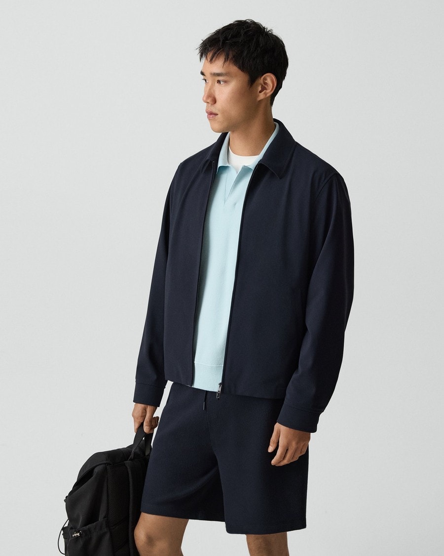Blouson Jacket in Precision Ponte