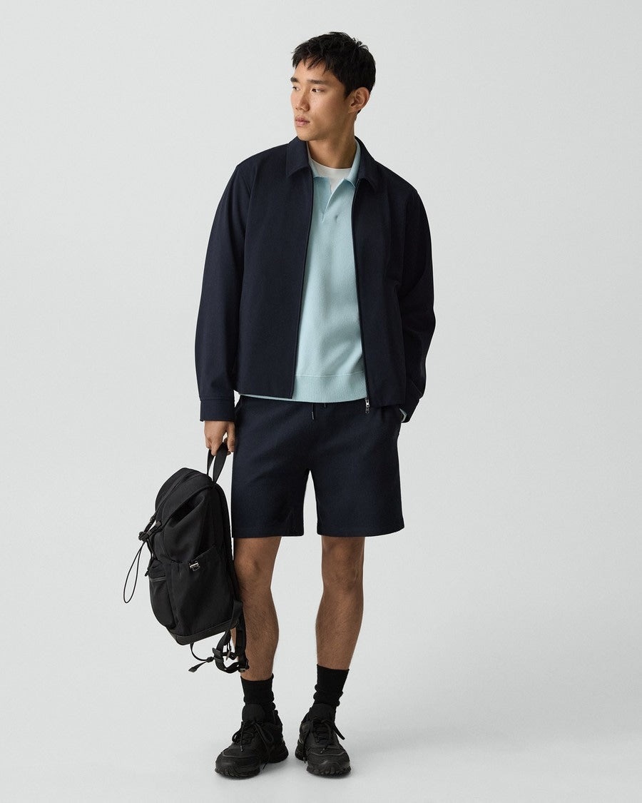 Blouson Jacket in Precision Ponte