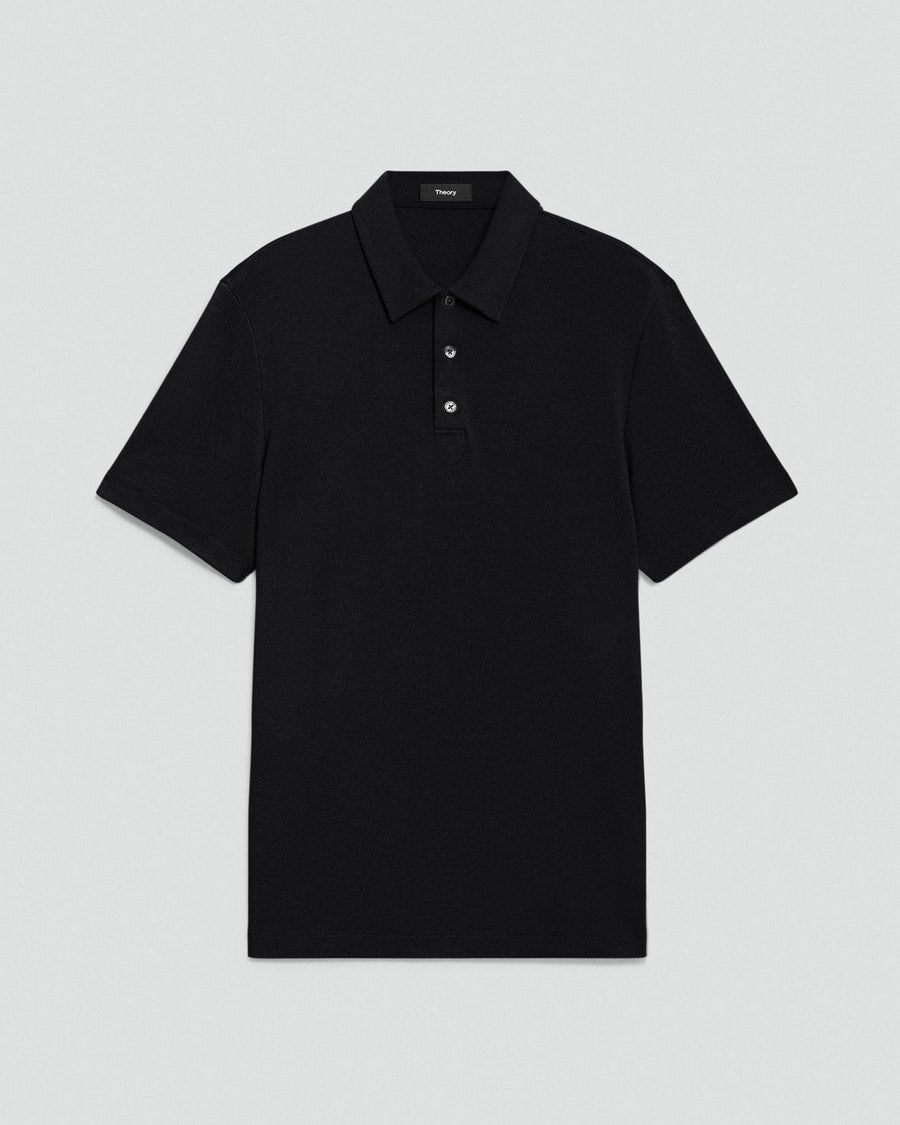 Bron Polo Shirt in Anemone Modal Jersey