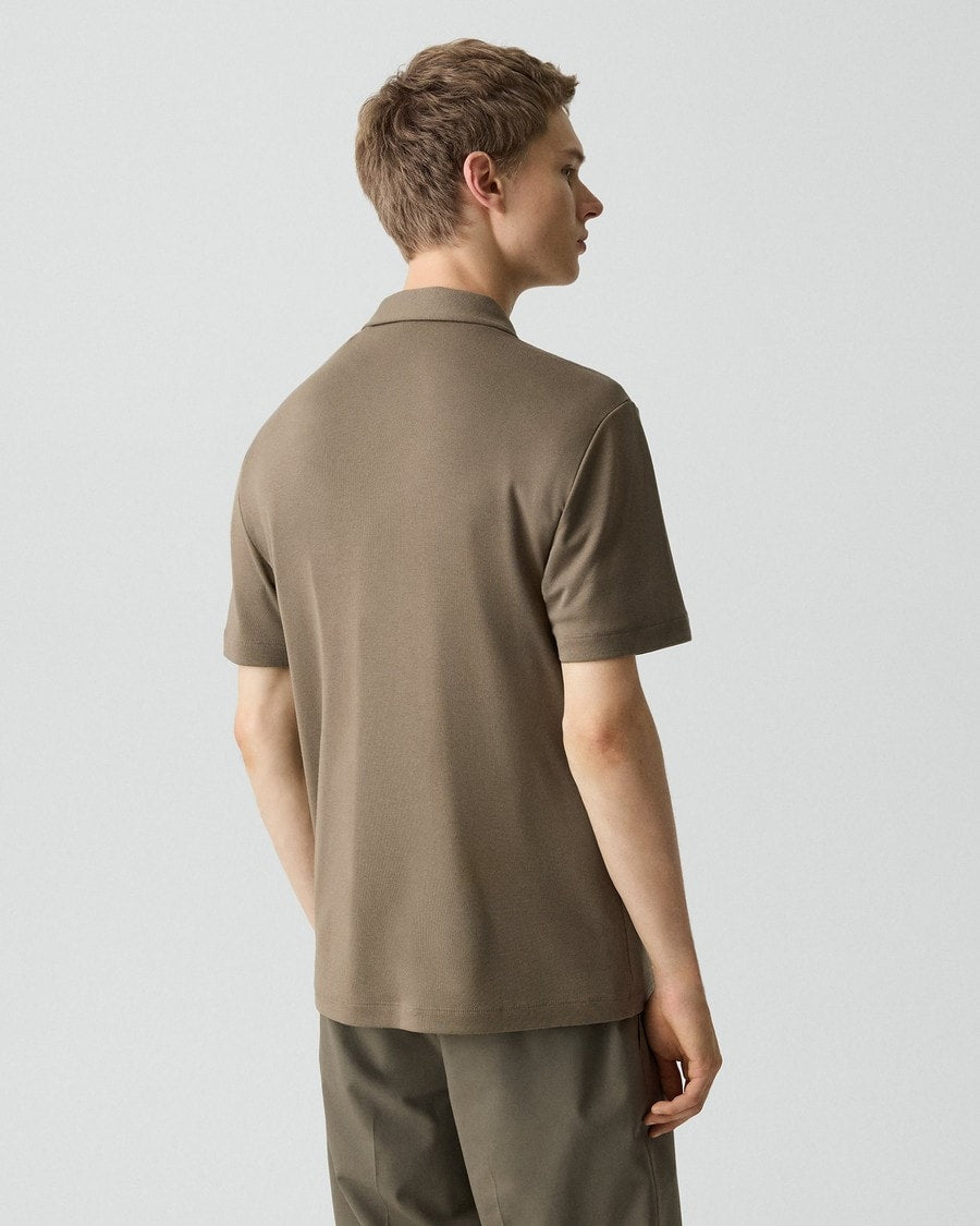 Bron Polo Shirt in Anemone Modal Jersey
