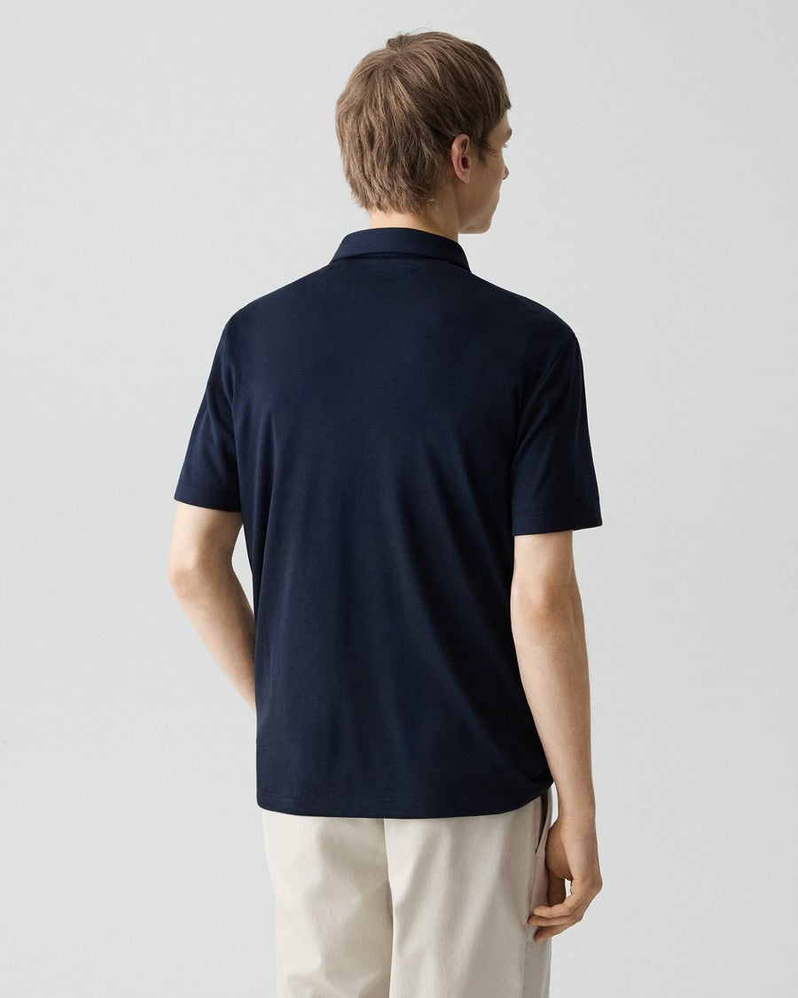 Bron Polo Shirt in Anemone Modal Jersey