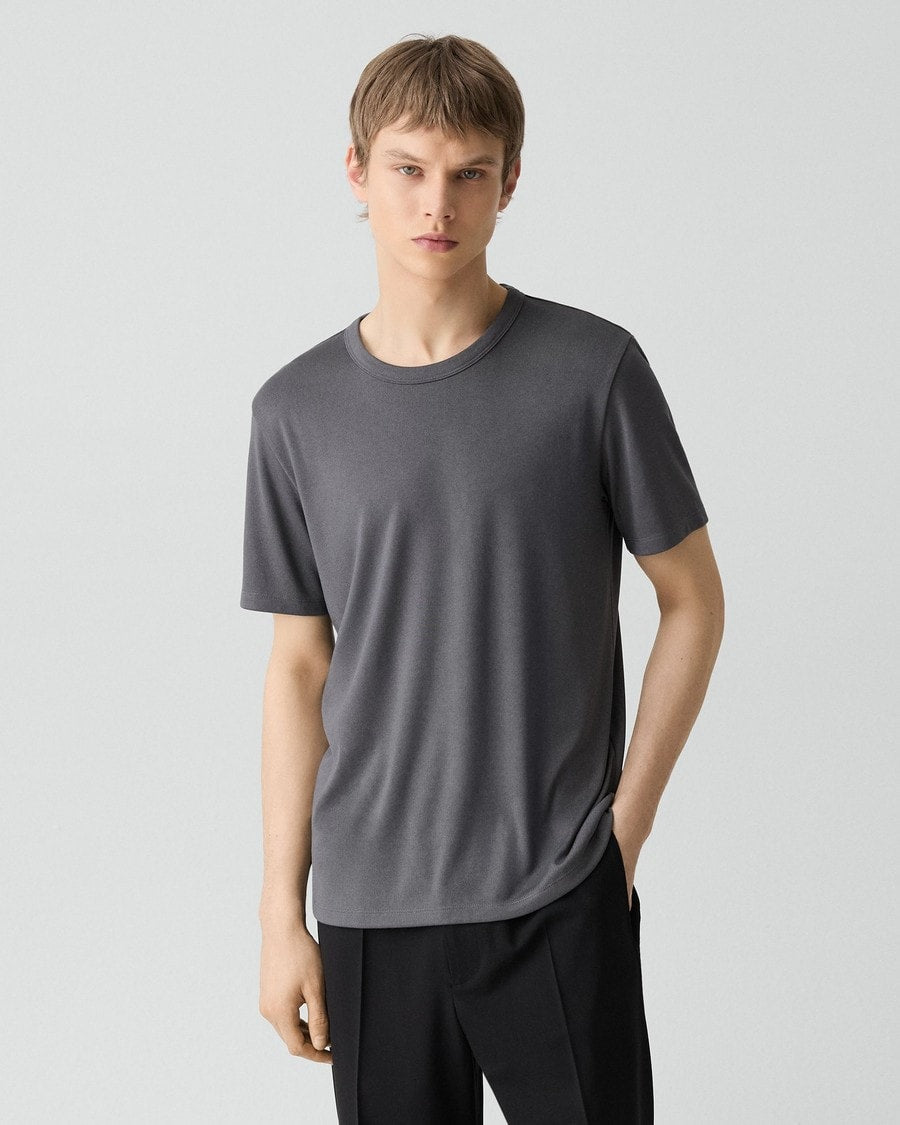 Essential Tee in Anemone Modal Jersey